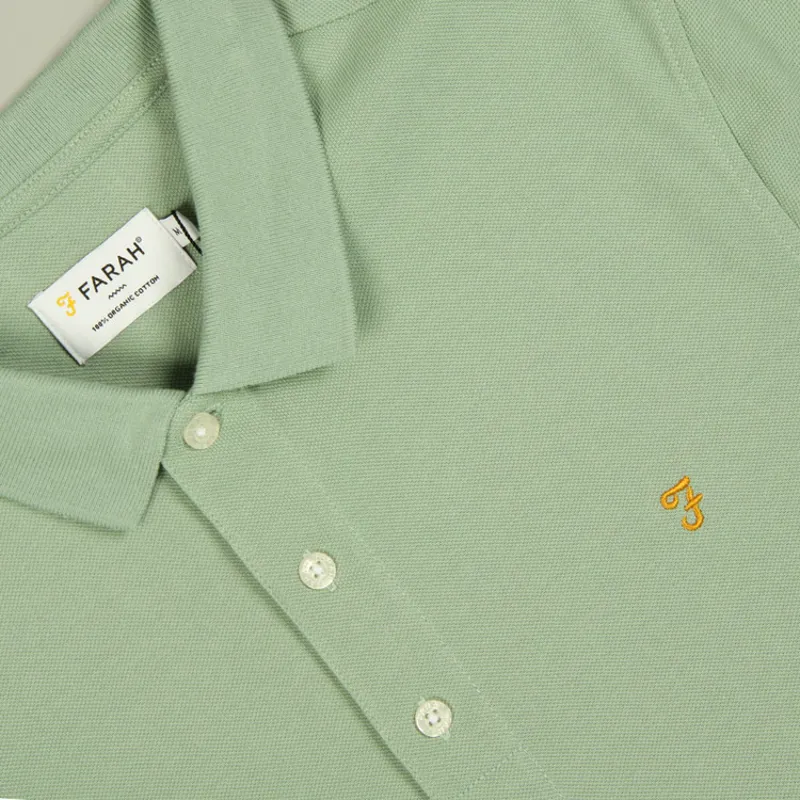 Farah Blanes Polo Shirt - Summer Green-1